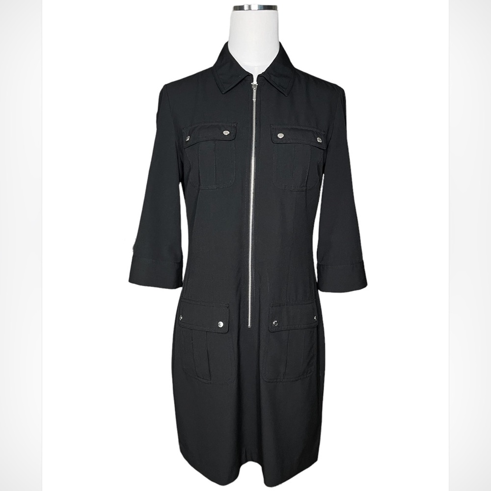 Michael Kors Black Utility Dress